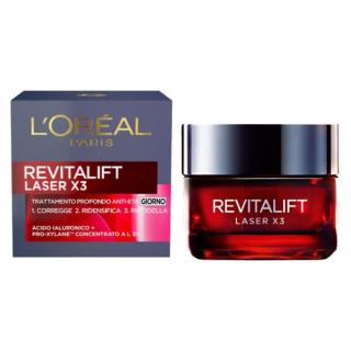 Crema de fata de zi L'Oreal anti-imbatranire Revitalift Laser X3 40+/50 ml