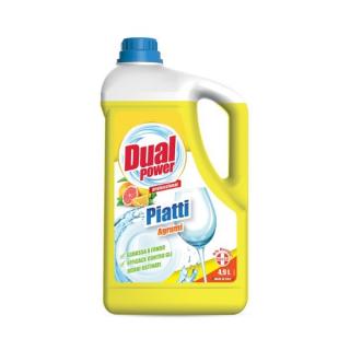 Detergent de vase Dual Power Professional cu citrice 4,9 L