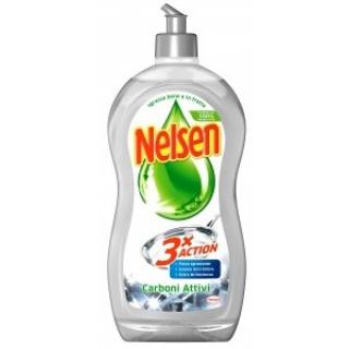Detergent de vase Nelsen cu carbon activ 850 ml