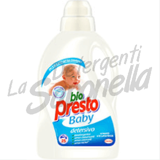 Detergent lichid Bio Presto Baby hipoalergenic 1,5 L -25 spalari