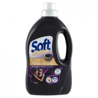 Detergent lichid Soft rufe delicate negre si inchise 16sp 900ml