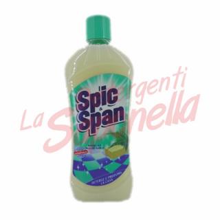 Detergent Spic&amp;Span parfumat pentru toata casa cu marsiglia si musc alb 1000 ml