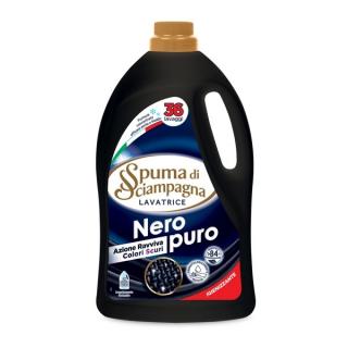 Detergent Spuma di Sciampagna lichid Nero Puro-haine negre- 1620ml -36 spalari