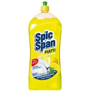 Detergent vase Spic Span cu lamaie si menta 1L