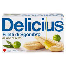 File de macrou Delicius in ulei de masline 125 gr