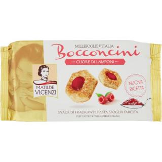 Foietaj Matilde Vicenzi  Bocconcini cu crema de zmeura 100 gr