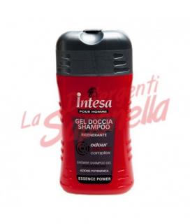 Gel de dus si sampon Intesa Pour Homme Essence Power regenerant 250 ml