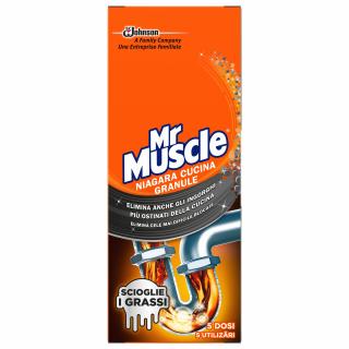 Granule desfundare tevi Mr Muscle Niagara Power 250g-5 doze