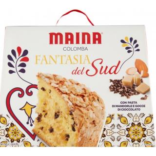 Maina Colomba Fantasia Del Sud cu migdale si bucati de ciocolata 750g