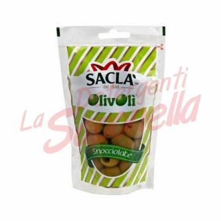 Masline verzi Sacla fara samburi 185 gr