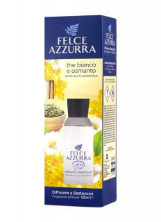 Odorizant camera Felce Azzurra cu betisoare  ceai alb si osmanthus 120 ml
