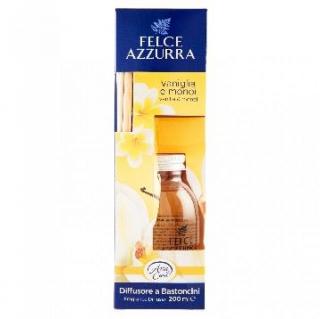 Odorizant camera Felce Azzurra cu betisoare vanilie si monoi 200 ml