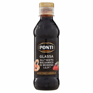 Otet balsamic Ponti agrodulce fara gluten 250 ml