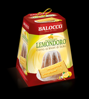 Pandoro Balocco Lemondoro cu crema de lamaie 800 gr