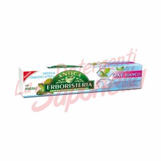 Pasta de dinti Antica Erboristeria Oxy Bianco cu menta si oxigen activ 75 ml