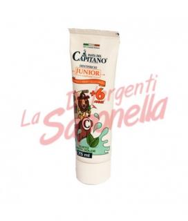 Pasta de dinti Pasta del Capitano pentru copii +6 ani gust de menta dulce 75 ml