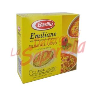 Paste Barilla Emiliane  Filini  Nr. 014 cu ou 250 gr