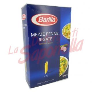 Paste Barilla  Mezze Penne Rigate  Nr.70-500 gr