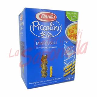 Paste Barilla  Mini Fusilli  500 gr