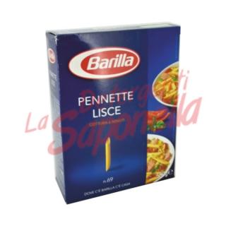 Paste Barilla  Pennette Lisce  Nr. 69-500 gr