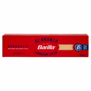 Paste Barilla  Spaghetti Al Bronzo din grau dur 100%italian 400gr