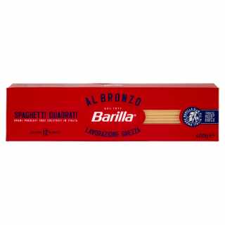 Paste Barilla  Spaghetti Quadrati Al Bronzo din grau dur 100%italian 400gr