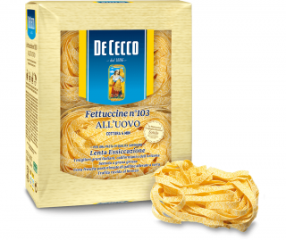 Paste cu ou De Cecco “Fettuccine” Nr.103 250 g