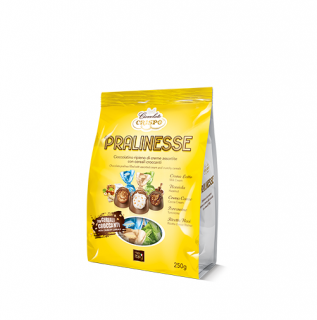 Praline Crispo cu crema asortata cu cereale crocante 250gr