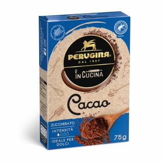 Pudra de cacao Perugina indulcita fara gluten 75 g