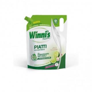 Rezerva detergent de vase Winni's Naturel cu lime si flori de mar 900ml