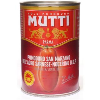 Rosii San Marzano intregi decojite Mutti 400gr