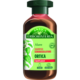 Sampon Antica Erboristeria reglator de sebum cu urzica pentru par gras 250 ml