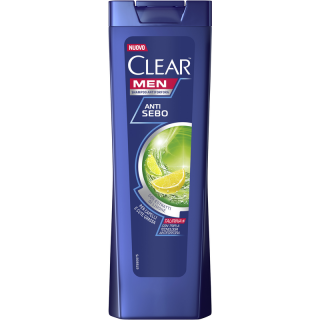 Sampon Clear Men anti sebum cu lamaie par gras 225ml