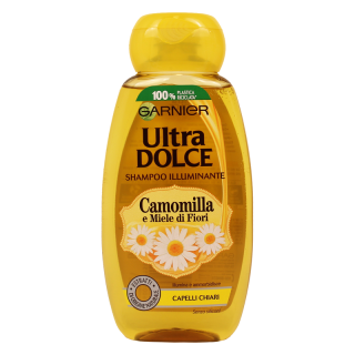 Sampon Garnier Ultra Dolce cu extract de musetel si miere par deschis 250 ml