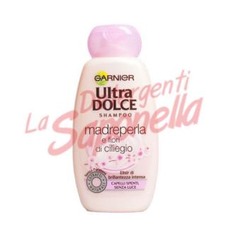 Sampon Garnier Ultra Dolce cu sidef si flori de cires par deteriorat 250 ml