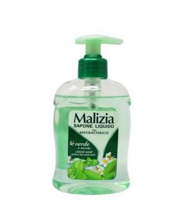 Sapun lichid maini antibacterian Malizia cu ceai verde si menta 300ml