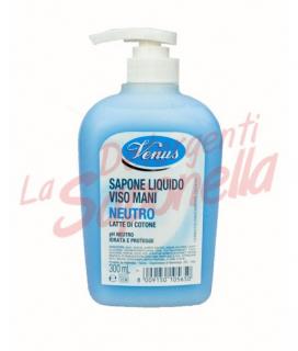 Sapun lichid Venus cu lapte de bumbac 300 ml