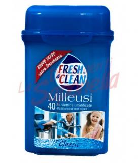 Servetele umede Fresh&amp;Clean  Mii de utilizari  Clasic 40 bucati