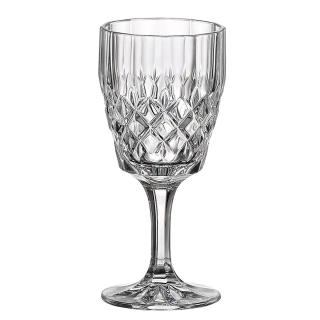Set 6 pahare de vin angela din cristal de BOHEMIA