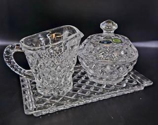 Set latiera tavita zaharnita Madison Cristal Bohemia