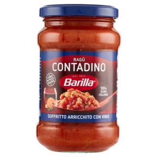 Sos paste Barilla  Ragu Contadino  cu vin rosu 300 g