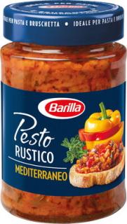 Sos pesto Barilla Rustico Mediterraneo fara gluten 200gr