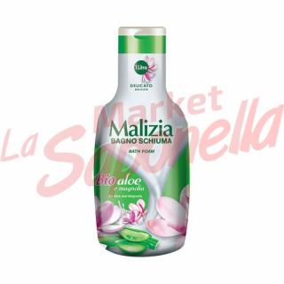 Spuma de baie Malizia cu aloe si magnolie 1000 ml