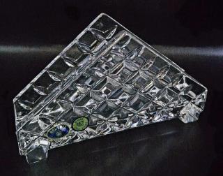 Suport servetele din Cristal de Bohemia Colectia Madison
