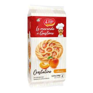 Tarte Gastone Lago cu crema de caise 6*40gr