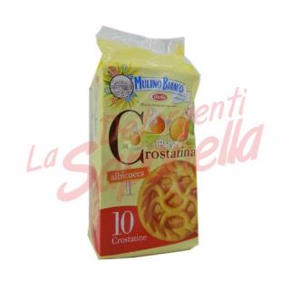 Tarte Mulino Bianco cu crema de caise 400 gr-10 bucati