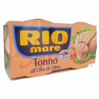 Ton Rio Mare in ulei de masline 2X160 gr