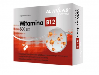 ActivLab Witamina B12 500 mg 30 caps