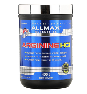 Allmax Arginine HCI 400 grams 80 serv