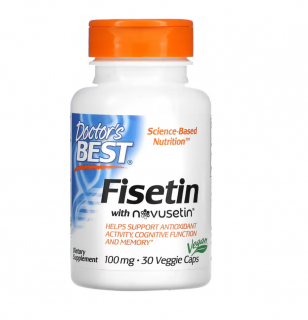 Doctor s Best Fisetin with Novusetin 100 mg 30 veg caps